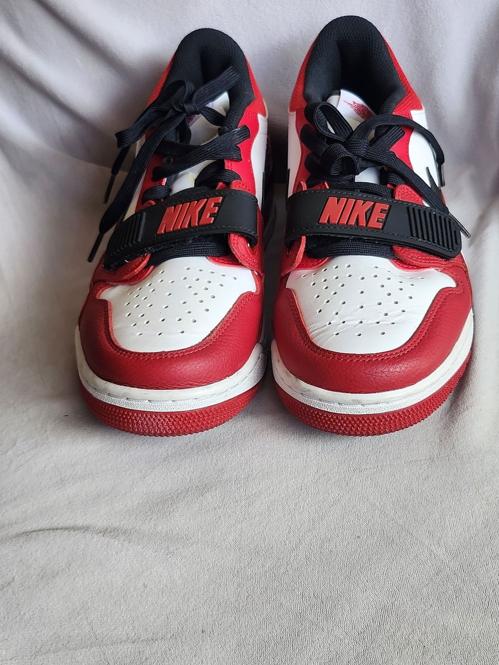 Nike Kids' Red and White Athletic Shoes